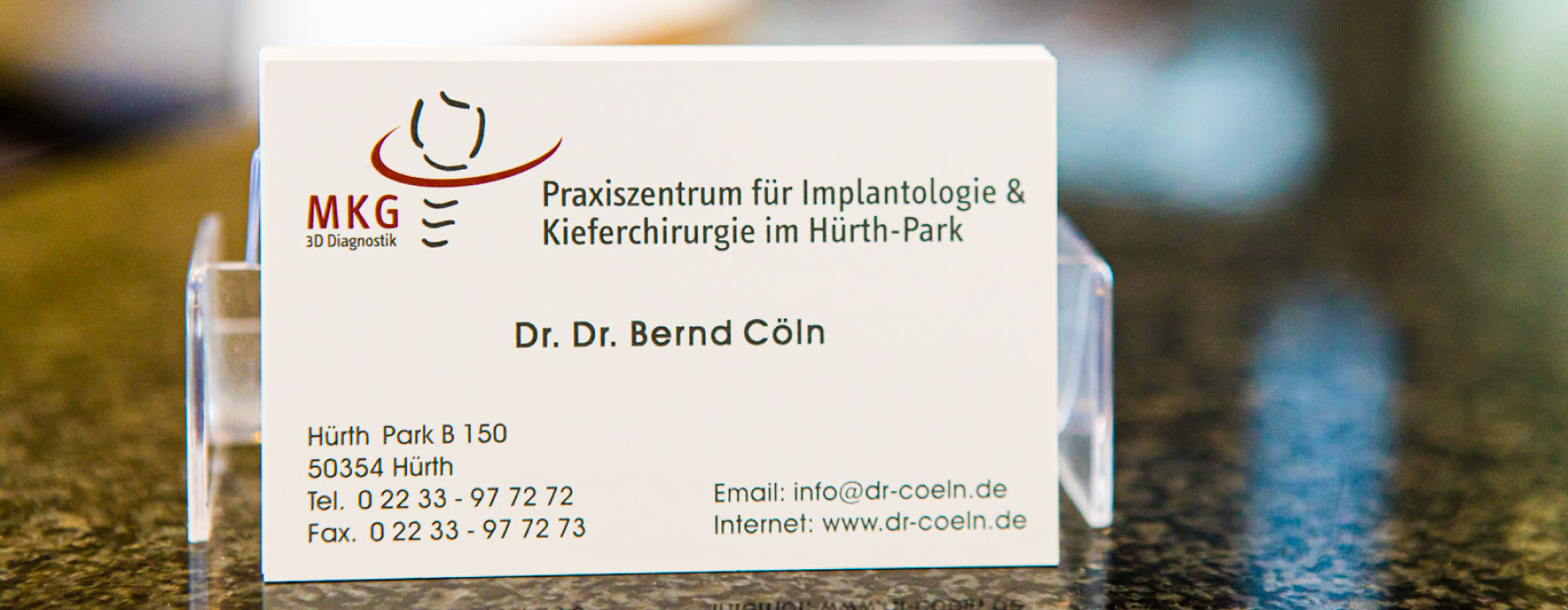 Kontakt Dr. Cöln